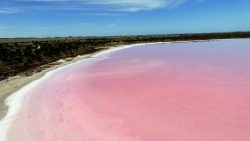Pink Lakes Linga Victoria